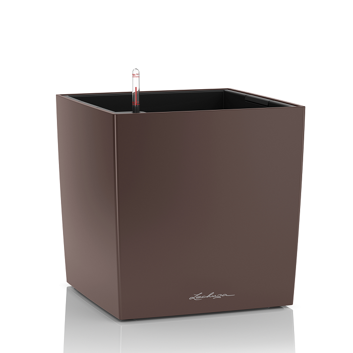 LECHUZA CUBE PREMIUM 40 SET COMPLET ESPRESSO 16361