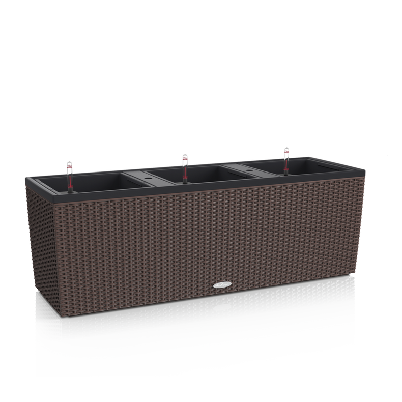 LECHUZA TRIO COTTAGE 30 100/32/34CM SET COMPLET MOCHA 15005