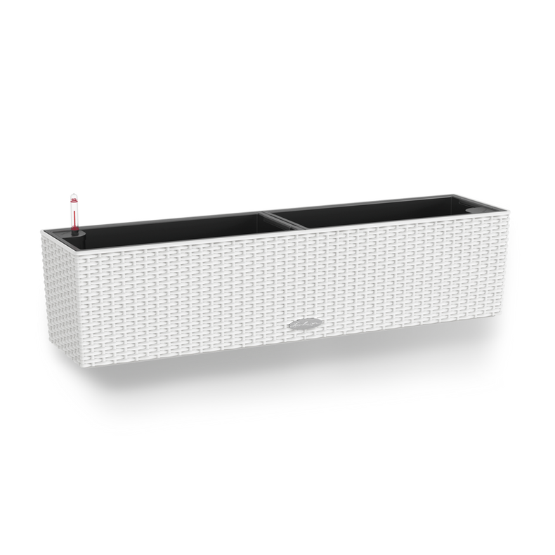 LECHUZA BALCONERA COTTAGE 80/19/19CM SET COMPLET ALB 15610