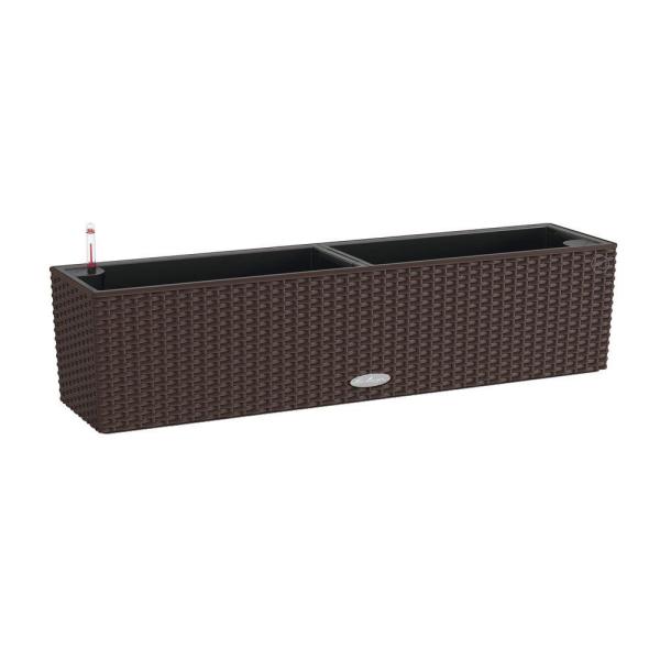 LECHUZA BALCONERA COTTAGE 80/19/19CM SET COMPLET MOCHA 15615