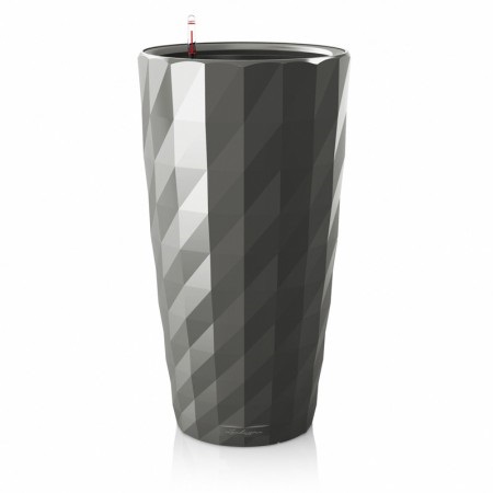 ***LECHUZA DIAMANTE 40/75CM PREMIUM  - SET COMPLET CHARCOAL LUCIOS 15703