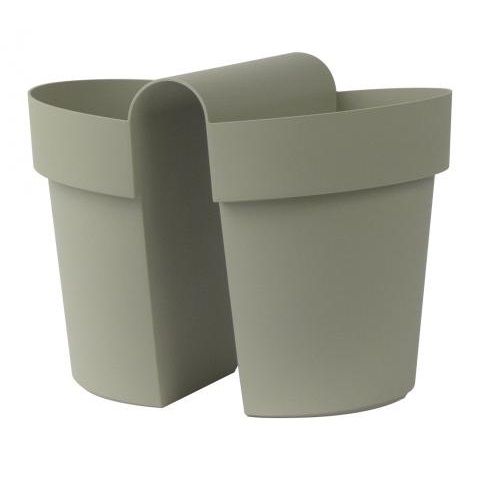 VAS BE-UP 25CM 3032/L4 VERDE INCHIS
