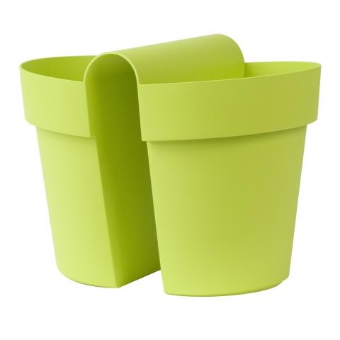 VAS BE-UP 25CM 3032/86 VERDE ACID