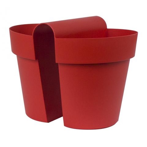 VAS BE-UP 25CM 3032/L2 ROSU EMAIL