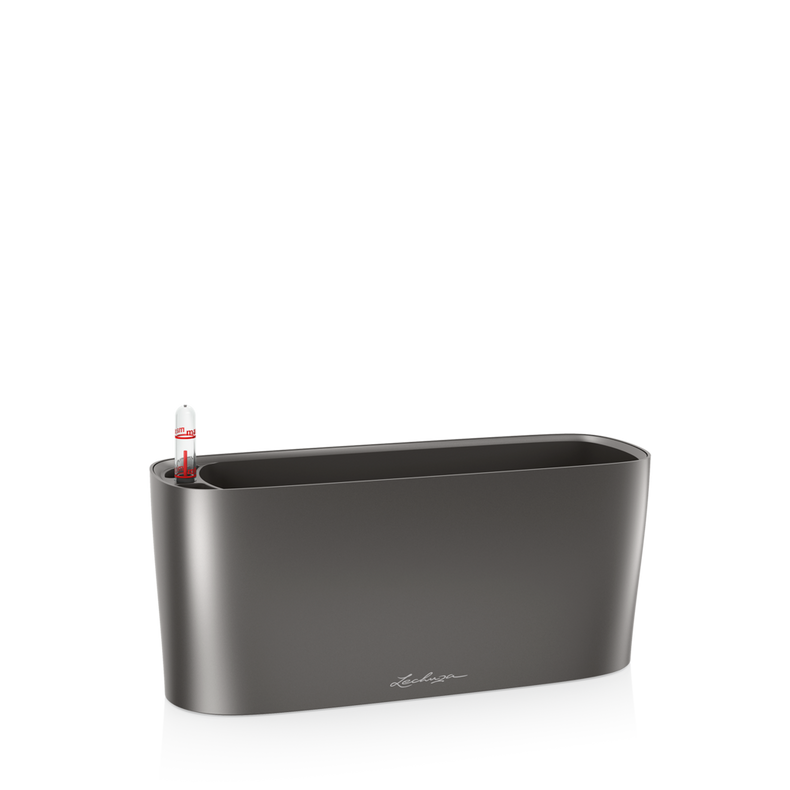LECHUZA DELTA 10 (30/11/13CM) SET COMPLET CHARCOAL 15467