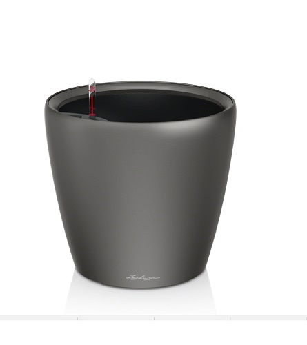 LECHUZA CLASSICO PREMIUM 28/26CM LS SET COMPLET CHARCOAL 16043