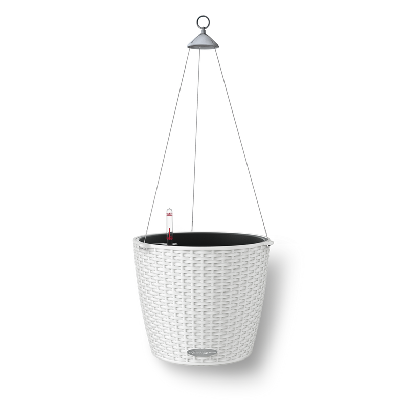 LECHUZA NIDO COTTAGE 28/23CM SET COMPLET ALB 15190