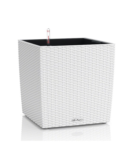 LECHUZA CUBE COTTAGE 50 CM SET COMPLET ALB 15390