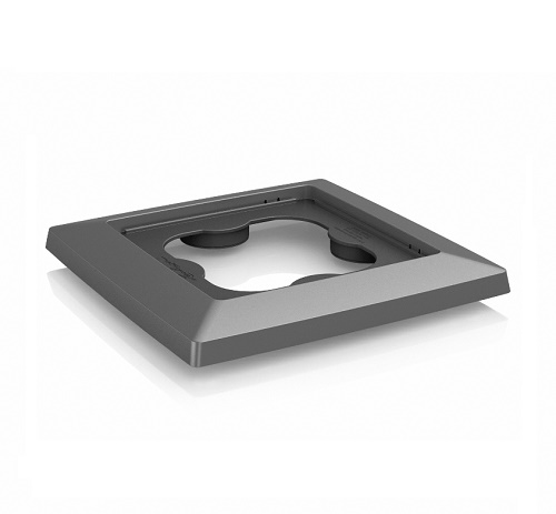 LECHUZA COASTER/ROTI CUBICO 30 CHARCOAL 13427