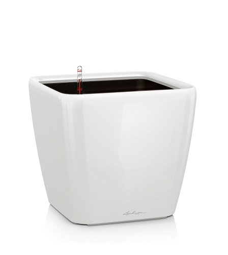 LECHUZA QUADRO PREMIUM 28/26CM LS SET COMPLET ALB 16140