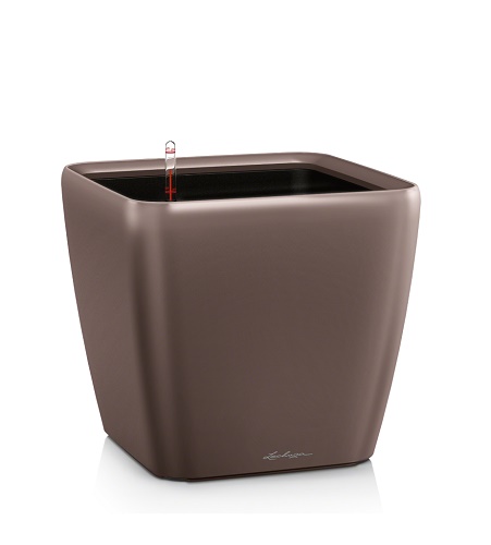 LECHUZA QUADRO PREMIUM 35/33CM LS SET COMPLET ESPRESSO 16161
