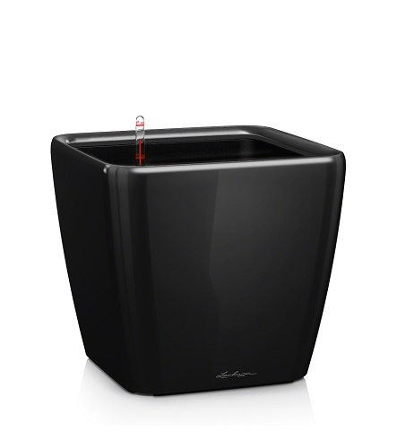 LECHUZA QUADRO PREMIUM 28/26CM LS SET COMPLET NEGRU16149