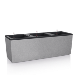 [91L15045] LECHUZA TRIO STONE 30 100/32/34CM SET COMPLET GRI 15045