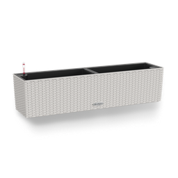 [91L15457] LECHUZA BALCONERA COTTAGE 80/19/19CM SET COMPLET GRI DESCHIS 15457