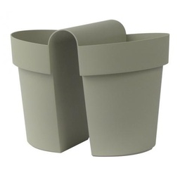[91EP0339] VAS BE-UP 25CM 3032/L4 VERDE INCHIS