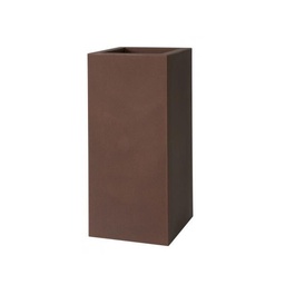 [91EP0017] VAS KUBE 50CM 2515/E5 RUGINIU