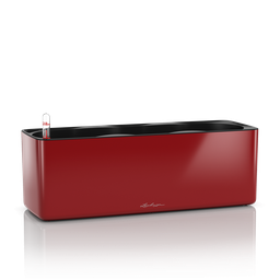 [91L13672] LECHUZA CUBE GLOSSY TRIPLE 40/14/14CM SET COMPLET ROSU 13672