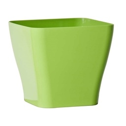 [91EP0277] VAS QUADRIA 14CM 2554/86 VERDE ACID