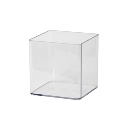 [91EP0285] VAS CUBIK VISION 11CM 2595/E1 TRANSPARENT