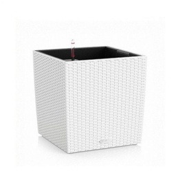 [91L15376] LECHUZA CUBE COTTAGE 30 CM SET COMPLET ALB 15376