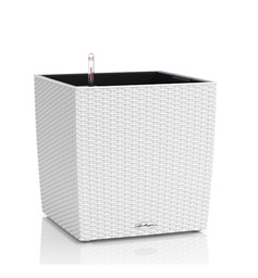 [91L15390] LECHUZA CUBE COTTAGE 50 CM SET COMPLET ALB 15390